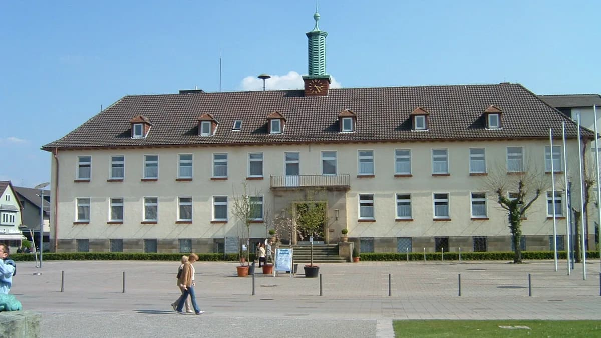Stadtansicht von Bad Lippspringe