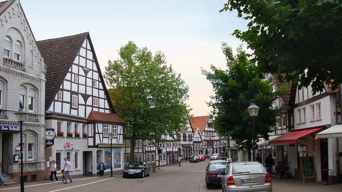 Stadtansicht von Blomberg