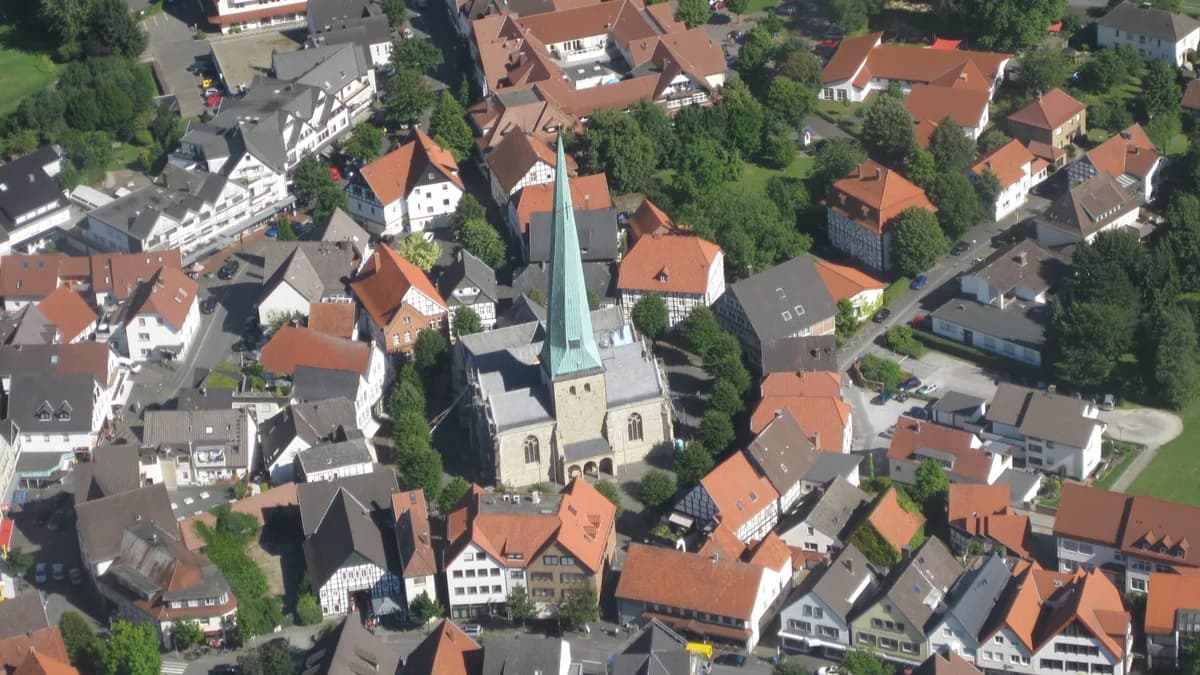 Stadtansicht von Delbrück