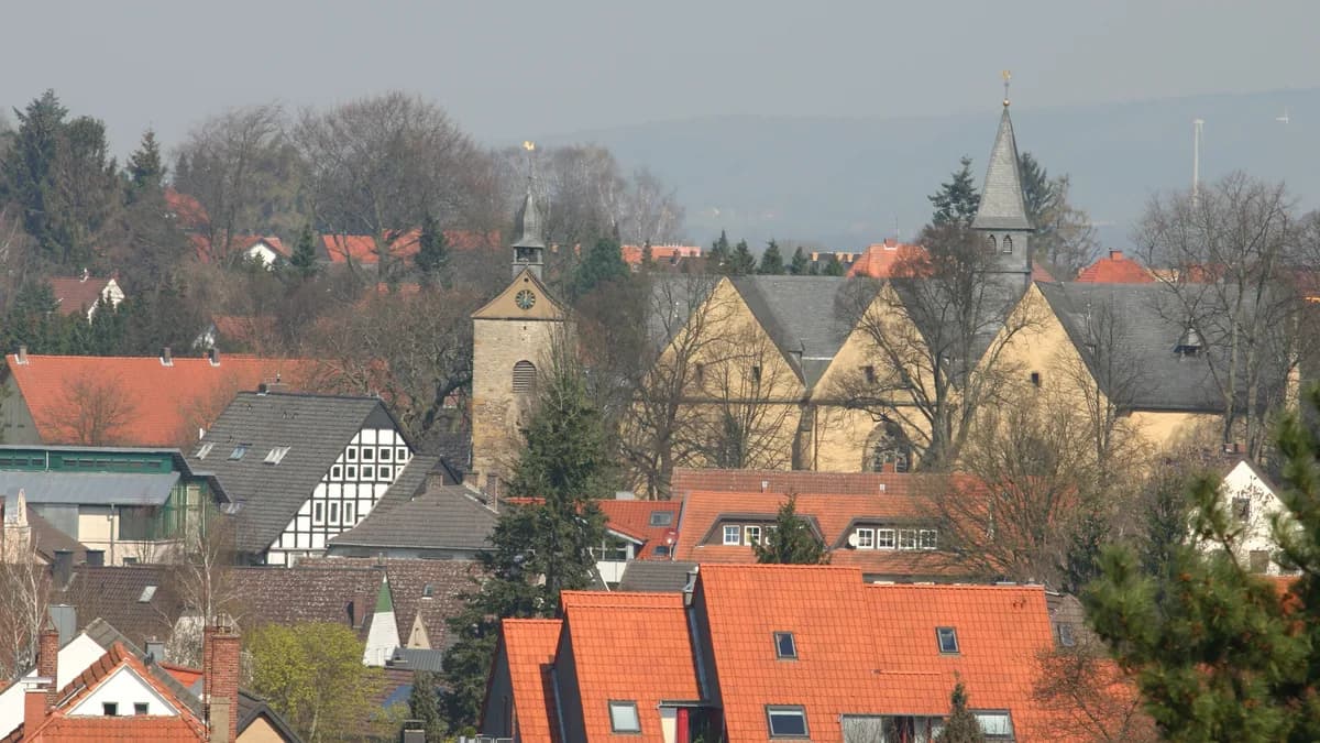 Stadtansicht von Enger