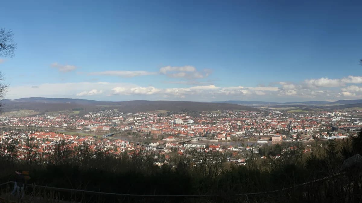 Stadtansicht von Hameln