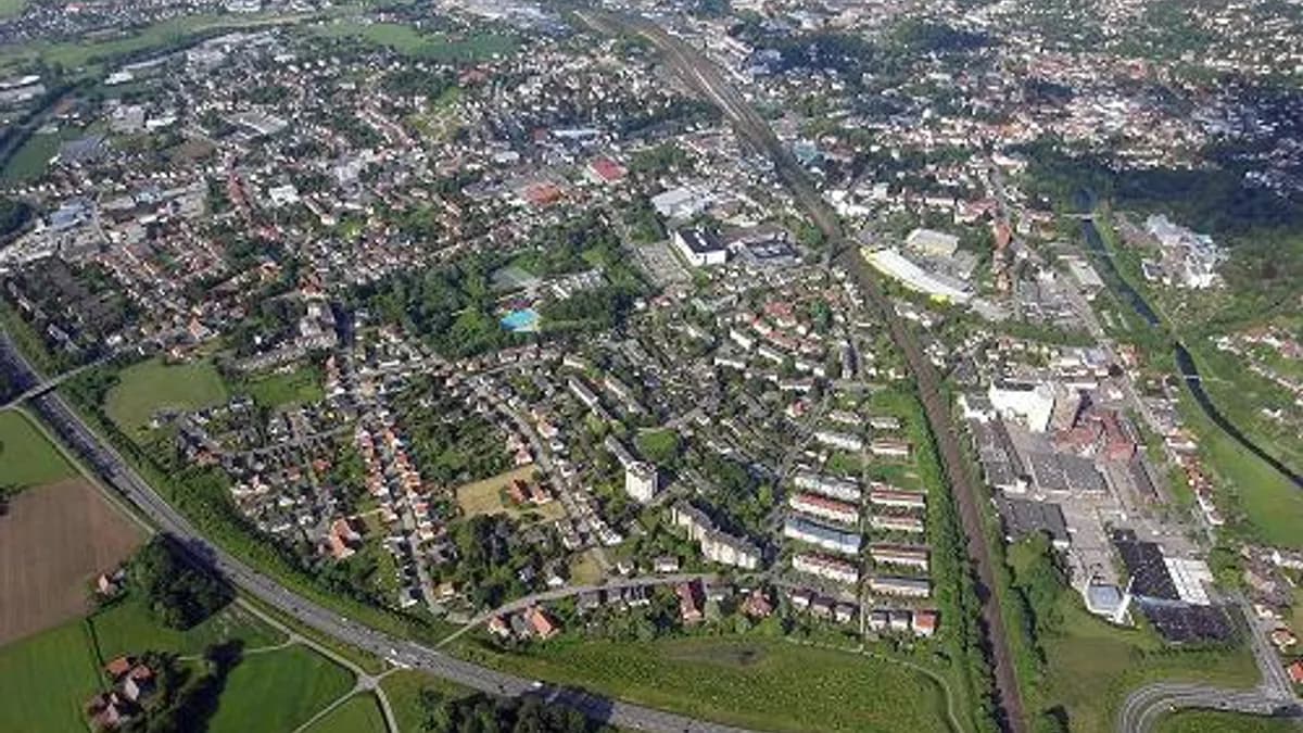 Stadtansicht von Herford