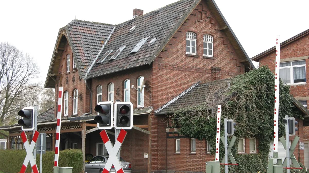 Stadtansicht von Hille