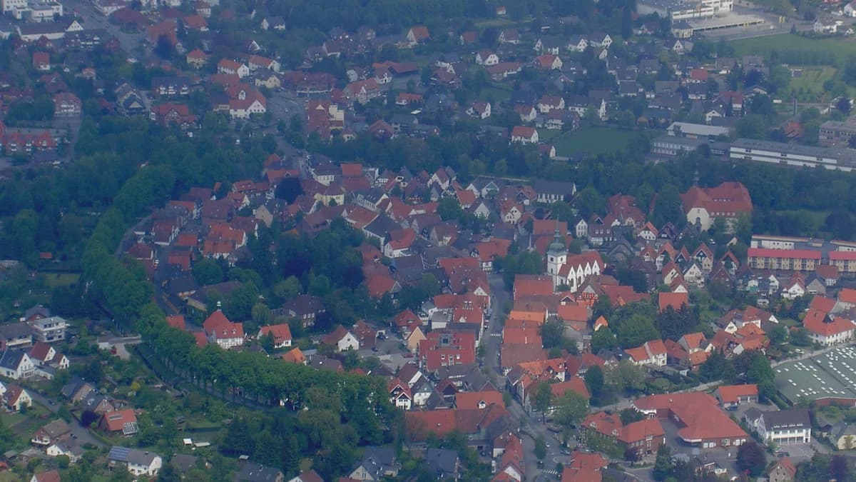 Stadtansicht von Rietberg