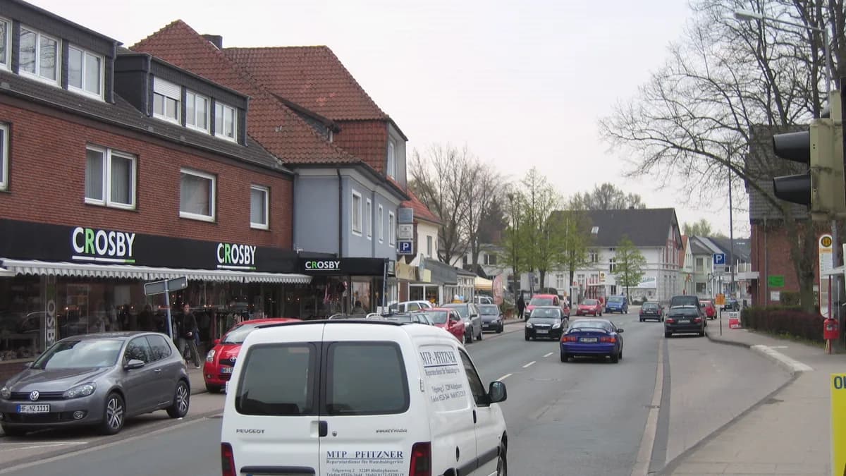 Stadtansicht von Spenge